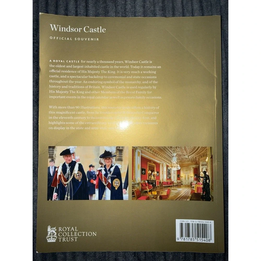 Barack Obama A Promised Land Hardcover & Windsor Castle Official Souvenir Book